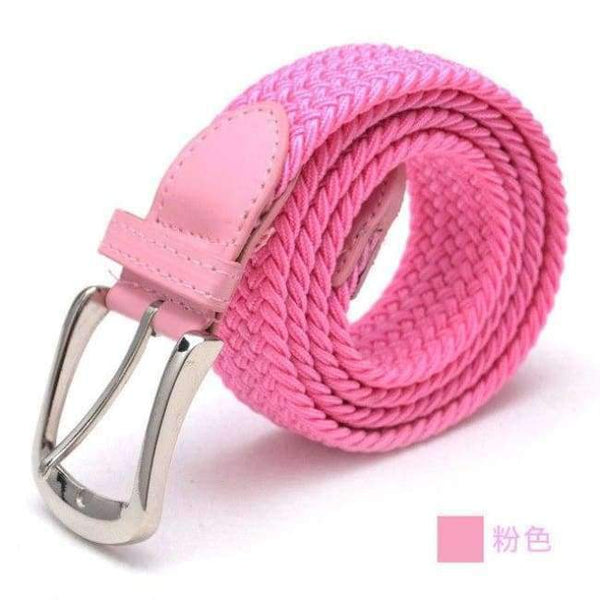 Planet Gates as picture 4 / 100cm Multicolor Longer Elastic Belts For Men Woven Braided Fabric Comfort Stretch Casual Belts Women Hot Metal Stretch 120 cm Belt TS