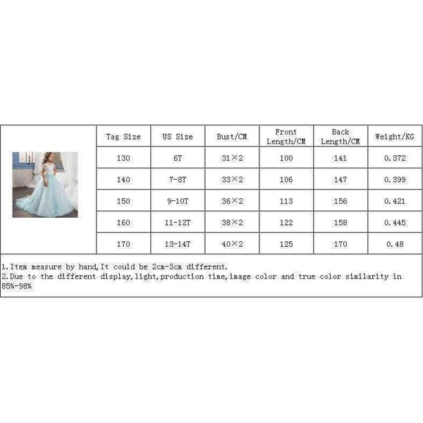 Planet Gates as picture / 6 Lace Long Prom Wedding Bridesmaid Girls Dress Tulle Elegant Children Ceremony Princess Party Gowns Thanksgiving Event Dress