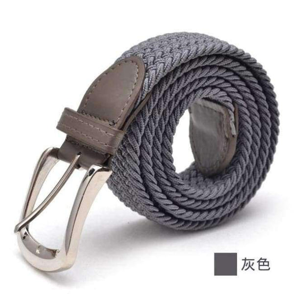 Planet Gates as picture 8 / 100cm Multicolor Longer Elastic Belts For Men Woven Braided Fabric Comfort Stretch Casual Belts Women Hot Metal Stretch 120 cm Belt TS