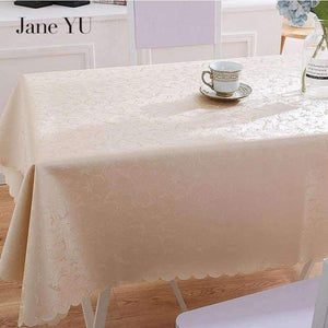 Planet Gates AS PICTURE / 90x135cm Waterproof Oilproof Table Cloth Wipe Clean PVC Tablecloth Dining Kitchen Table Cover Protector OILCLOTH FABRIC COVER