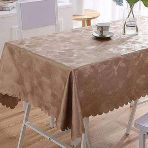 Planet Gates AS PICTURE / 90x135cm Waterproof Oilproof Table Cloth Wipe Clean PVC Tablecloth Dining Kitchen Table Cover Protector OILCLOTH FABRIC COVER