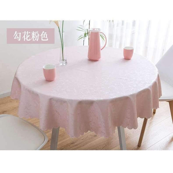 Planet Gates AS PICTURE / 90x135cm Waterproof Oilproof Table Cloth Wipe Clean PVC Tablecloth Dining Kitchen Table Cover Protector OILCLOTH FABRIC COVER
