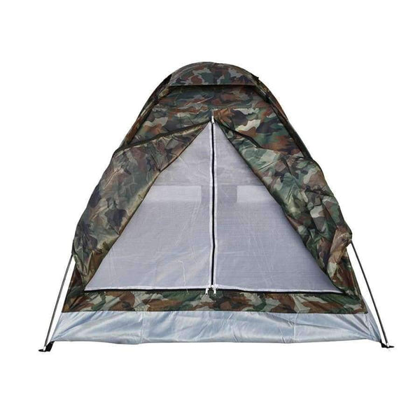 Planet Gates as picture / China Portable Camouflage Beach Tent Camping Tent for 2 Person Single Layer polyester fabric Tents PU1000mm Carry Bag Travel