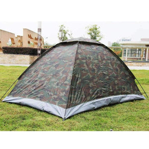 Planet Gates as picture / China Portable Camouflage Beach Tent Camping Tent for 2 Person Single Layer polyester fabric Tents PU1000mm Carry Bag Travel