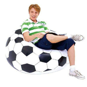 Planet Gates as picture Fashion Inflatable Sofa Air Soccar Football Self Bean Bag Chair Portable Outdoor Garden Sofa Living Room Furniture Corner Sofa