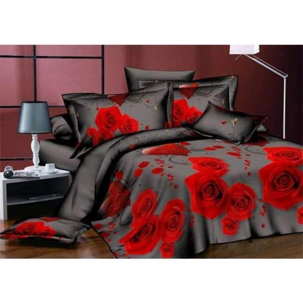 Planet Gates as picture / king 4pcs High quality luxury 3d Tiger wolf bedding set western style Home textiles bed linen quilt cover pillowcase bedspread