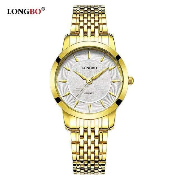 Planet Gates As Picture Lady Size 3 Quartz Watch lovers Watches Women Men Couple Analog Watches Steel Wristwatches Fashion Casual Watches Gold 1/pcs 80283
