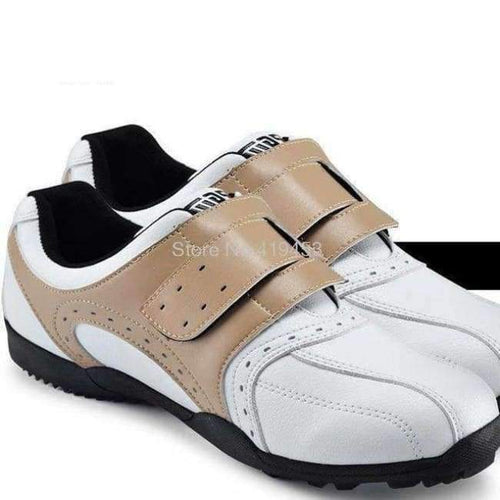 Planet Gates as picture like / 6.5 Authentic waterproof golf shoes for men good quality men shoes slip resistant sports shoes #B1337