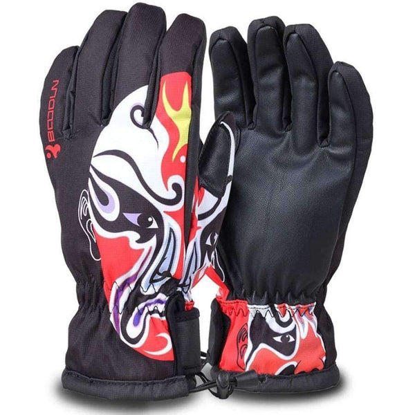 Planet Gates as picture showed / L Men Women Snowboard Ski Gloves Winter Motorcycle Riding Cycling Gloves  Non-slip Windproof Waterproof Snow Skiing Gloves