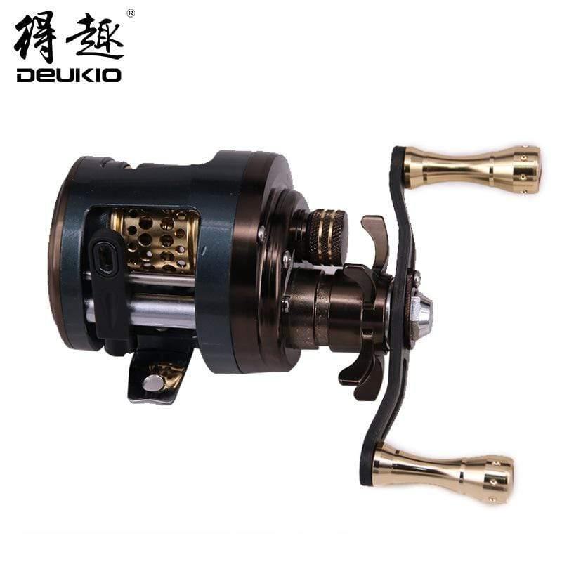 Planet Gates As picture shows / 12 / Left Hand Fishing Reel JKS Bait Casting 12BB 6.2:1 Gear Ratio Lure Baitcast Reels Drum Wheels Fishing Accessories Pesca