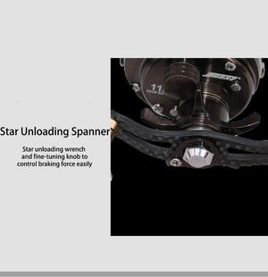 Planet Gates As picture shows / 12 / Left Hand Fishing Reel JKS Bait Casting 12BB 6.2:1 Gear Ratio Lure Baitcast Reels Drum Wheels Fishing Accessories Pesca