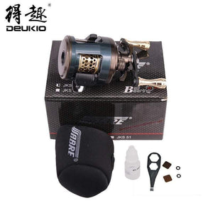 Planet Gates As picture shows / 12 / Left Hand Fishing Reel JKS Bait Casting 12BB 6.2:1 Gear Ratio Lure Baitcast Reels Drum Wheels Fishing Accessories Pesca