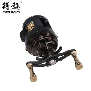 Planet Gates As picture shows / 12 / Left Hand Fishing Reel JKS Bait Casting 12BB 6.2:1 Gear Ratio Lure Baitcast Reels Drum Wheels Fishing Accessories Pesca