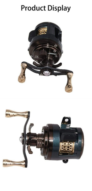 Planet Gates As picture shows / 12 / Left Hand Fishing Reel JKS Bait Casting 12BB 6.2:1 Gear Ratio Lure Baitcast Reels Drum Wheels Fishing Accessories Pesca