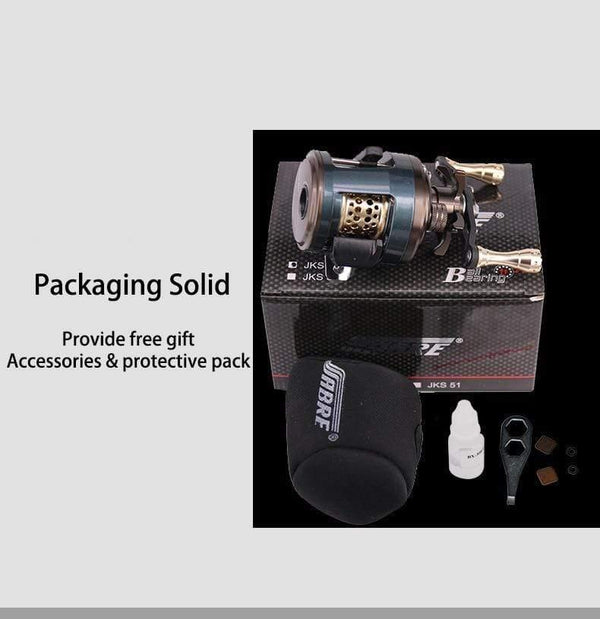 Planet Gates As picture shows / 12 / Left Hand Fishing Reel JKS Bait Casting 12BB 6.2:1 Gear Ratio Lure Baitcast Reels Drum Wheels Fishing Accessories Pesca