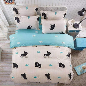 Planet Gates as picture / Super King Bedroom Ocean Bedding Set cotton Duvet Cover Sets Bed Sheet Pillow cover Home Textile mattress single king-Bed Linen