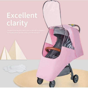 Planet Gates as see chat Stroller Rain cover& Accessories Universal Waterproof Rain Cover Travel Cover Case Umbrella Trolley Cover Bag Stroller Part