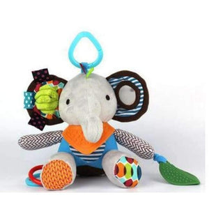 Planet Gates As show 3 Animal Style Baby Rattles Mobile Bed Molar Tooth Sticks Hanging Wind Chimes Ringing Hand Bell Baby Toys Rattle Toys