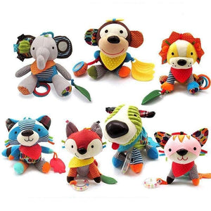 Planet Gates As show Animal Style Baby Rattles Mobile Bed Molar Tooth Sticks Hanging Wind Chimes Ringing Hand Bell Baby Toys Rattle Toys