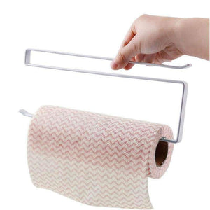 Planet Gates As show Hot Paper Roll Holder Iron Paint Hang Towel Tissue Preservative Film Rack Kitchen Bathroom Toilet Wardrobe Door Hook Holder