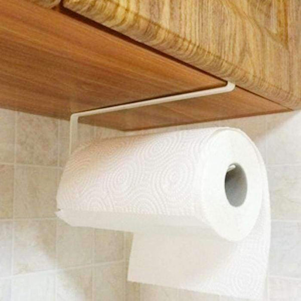 Planet Gates As show Hot Paper Roll Holder Iron Paint Hang Towel Tissue Preservative Film Rack Kitchen Bathroom Toilet Wardrobe Door Hook Holder