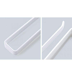 Planet Gates As show Hot Paper Roll Holder Iron Paint Hang Towel Tissue Preservative Film Rack Kitchen Bathroom Toilet Wardrobe Door Hook Holder