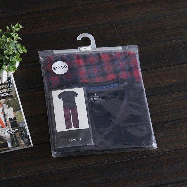 Planet Gates as shown / M Long Sleeve Home Wear Thin Cotton Plaid Pyjamas Men Lounge Pajama Sets Plus Size Sleep Wear