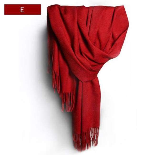 Planet Gates as the picture 1 / 210x70cm or 180x70cm Luxury Winter Scarf Women Thicken Warm Scarves Winter Wool Scarf Female Wrap Pashmina Tassels Solid Color Scarf