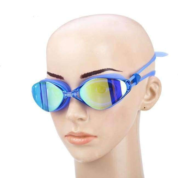 Planet Gates As the picture 1 Men & Women Anti-Fog Anti-UV Adjustable Eye Shade Protector Swimming Goggles Waterproof Glasses Adult Swim Eyewear