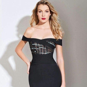Planet Gates As the picture / 2 Cocktail dress elegant off the shoulder zipper up wedding party evening formal dress coctail dresses cutomade