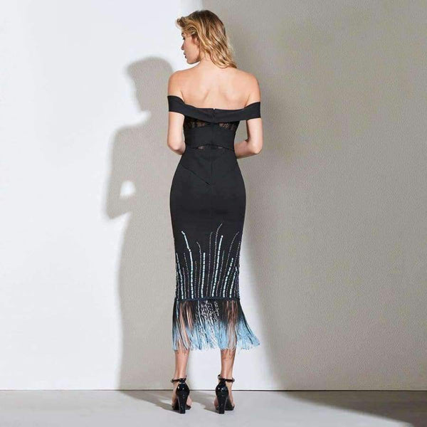 Planet Gates As the picture / 2 Cocktail dress elegant off the shoulder zipper up wedding party evening formal dress coctail dresses cutomade