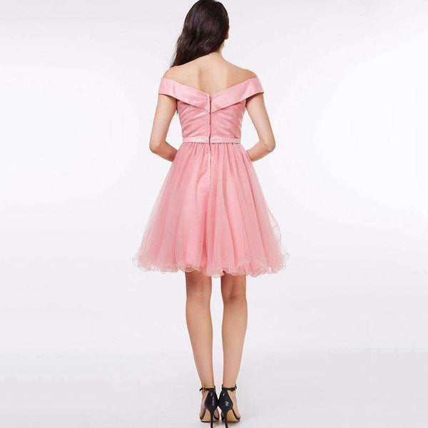 Planet Gates as the picture / 2 Cocktail dress pink A-line knee length sashes dress cheap graduation party black short cocktail dresses