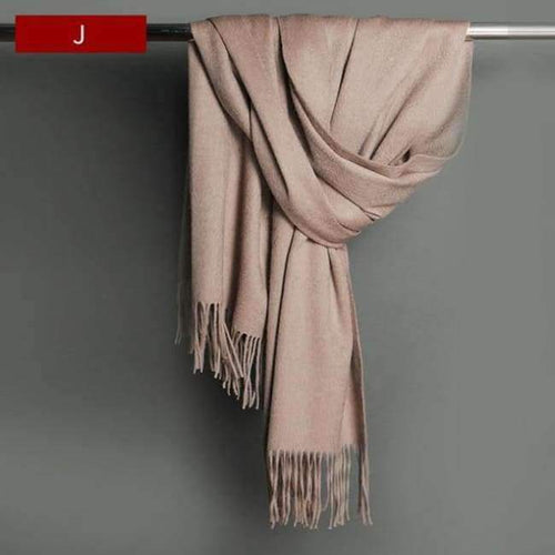 Planet Gates as the picture 7 / 210x70cm or 180x70cm Luxury Winter Scarf Women Thicken Warm Scarves Winter Wool Scarf Female Wrap Pashmina Tassels Solid Color Scarf