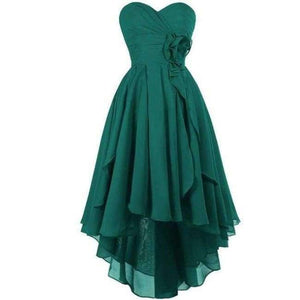 Planet Gates as the picture 8 / 6 Women Ladies Chiffon Lace Bridesmaid Dress Long Prom Gown Plus Size High Low Party Bridesmaid Dresses 2018