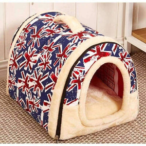 Planet Gates As The Picture / L Pet Dog House Nest With Mat Foldable Pet Dog Bed Cat Bed House For Small Medium Dogs Travel Kennels For Cats Pet Products
