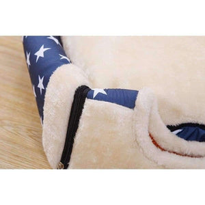 Planet Gates As The Picture / L Pet Dog House Nest With Mat Foldable Pet Dog Bed Cat Bed House For Small Medium Dogs Travel Kennels For Cats Pet Products