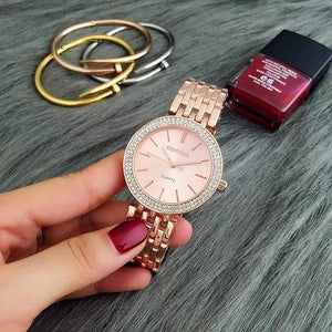 Planet Gates as the picture Luxury Brand Women Dress Watches Steel Quartz Watch Diamonds Gold Watches For Woman Wristwatches