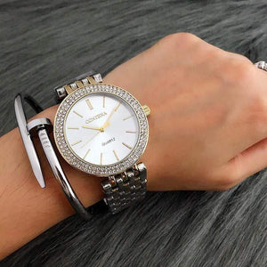 Planet Gates as the picture Luxury Brand Women Dress Watches Steel Quartz Watch Diamonds Gold Watches For Woman Wristwatches