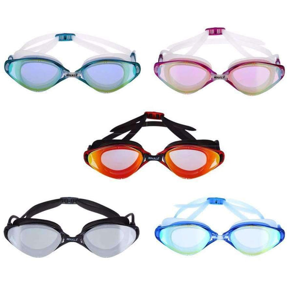 Men & Women Anti-Fog Anti-Uv Adjustable Eye Shade Protector Swimming Goggles Waterproof Glasses Adult Swim Eyewear