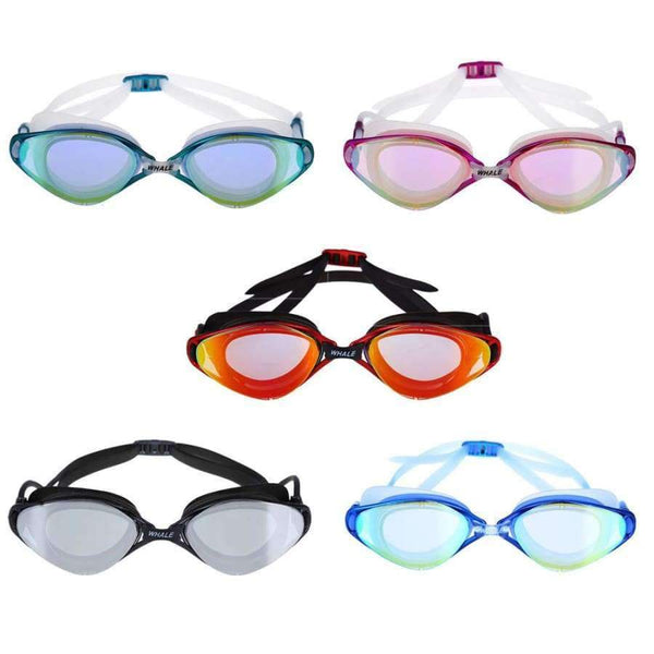 Planet Gates As the picture Men & Women Anti-Fog Anti-UV Adjustable Eye Shade Protector Swimming Goggles Waterproof Glasses Adult Swim Eyewear