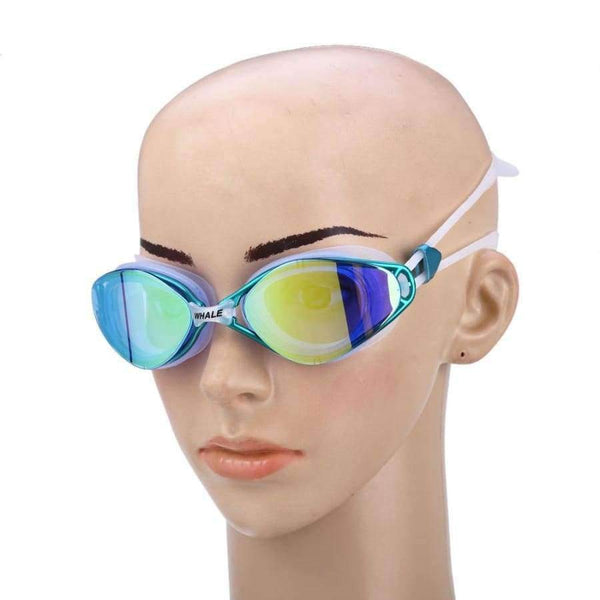 Planet Gates As the picture Men & Women Anti-Fog Anti-UV Adjustable Eye Shade Protector Swimming Goggles Waterproof Glasses Adult Swim Eyewear