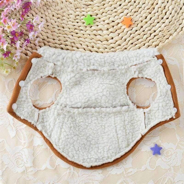 Planet Gates As the picture show / L Dog Cat Winter Clothes Coat Apparel Puppy Warm Motorcycle Vest Costume for Small Dog Pet Clothes 20%