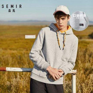 Planet Gates ash / XL Thermal Hooded Sweatshirt for Men 2020 Cotton Pullover Hoodie Sport Sweatshirt Pocket Casual spring Autumn Hoodies Men