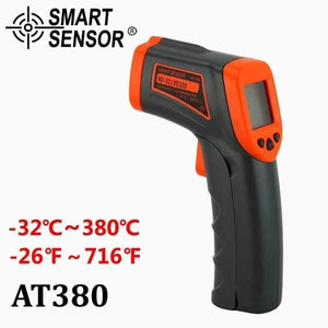 Digital Infrared Thermometer Color LCD Non-Contact Surface -50~380C 500C Temperature Meter Gun Handheld Pyrometer Imager