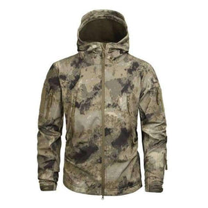 Planet Gates ATAC / L Mege Brand Clothing Men Military Jacket US Army Tactical Sharkskin Softshell Autumn Winter Outerwear Camouflage Jacket and Coat
