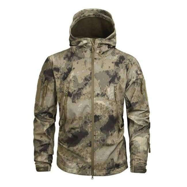 Planet Gates ATAC / L Mege Brand Clothing Men Military Jacket US Army Tactical Sharkskin Softshell Autumn Winter Outerwear Camouflage Jacket and Coat
