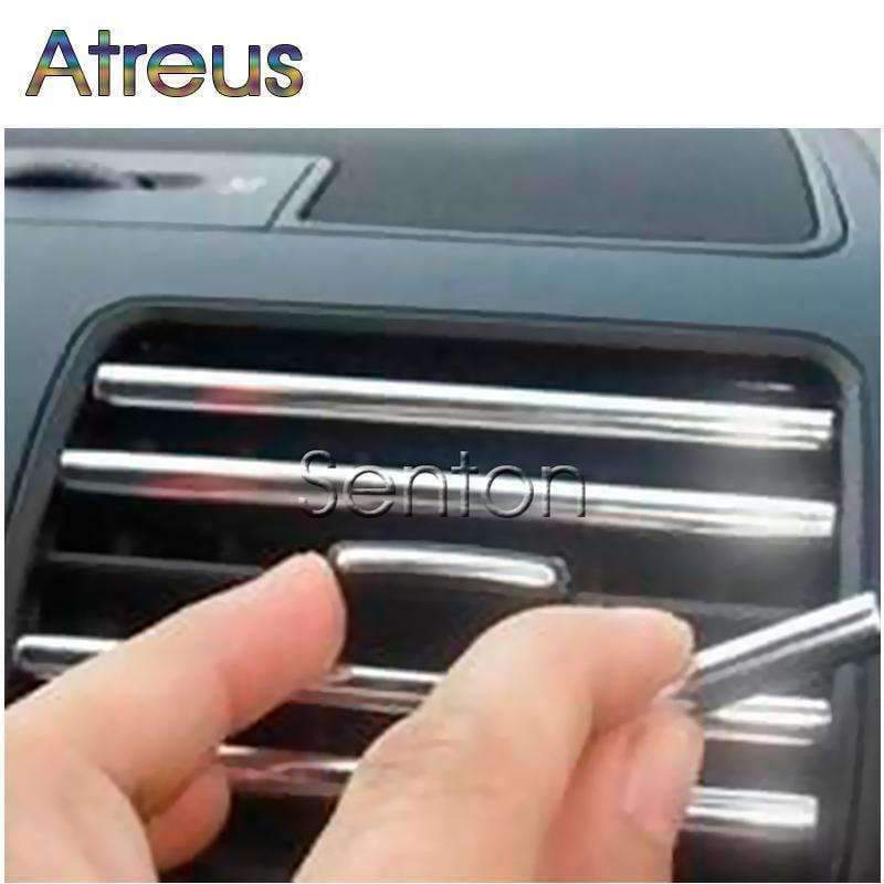 Planet Gates Atreus 3M DIY Car Interior Chrome Decoration Strips For BMW E46 E39 E60 E90 E36 F30 F10 X6 E87 F20 Opel Mini Cooper Accessories