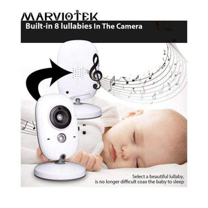 Planet Gates AU Plug Home Security 3.2 inch Baby Monitor High Resolution Baby Nanny Security Camera Wireless Night Vision Temperature Monitoring