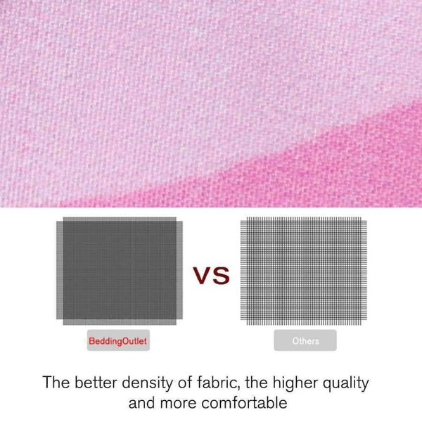 Planet Gates AU Single Bedding  Flamingo Bedding Set Tropical Plant Quilt Cover King Size Home Bed Set Flower Print Pink and Green Bedclothes 3pcs