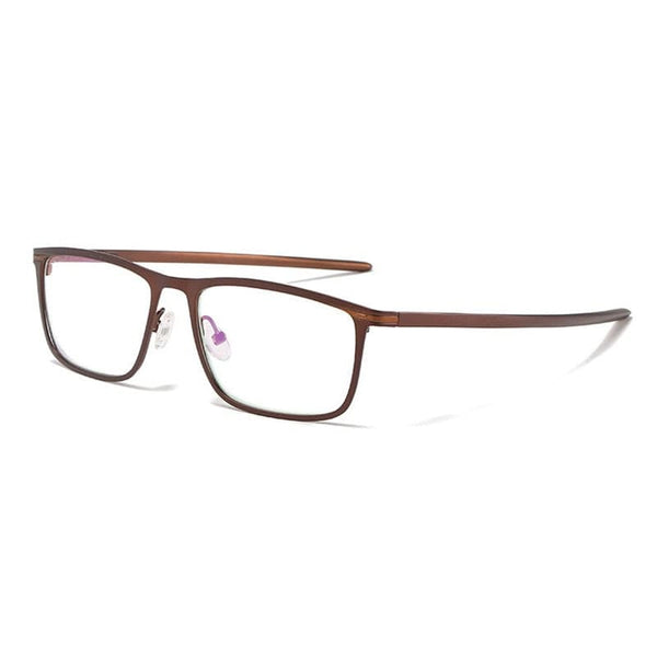 Planet Gates Auburn Fashion High Quality Alloy Men Glasses Frame Optical Prescription Eyeglasses Full Rim Business and Sporty Comfortable UV400